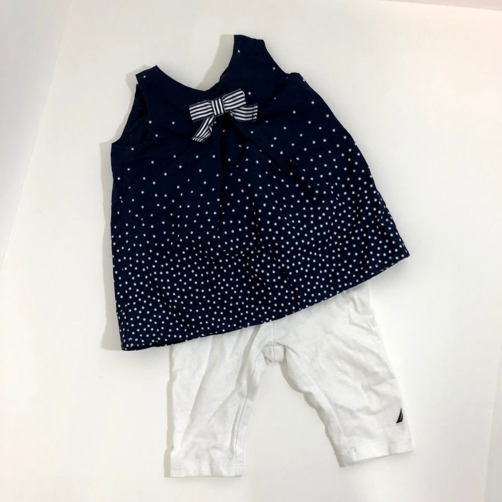 Girl's 2-Piece Starburst Tunic Top & Legging Set